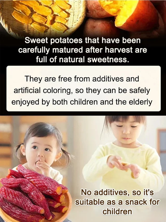 Soft and Sweet Skin-On Dried Sweet Potato-Lynn