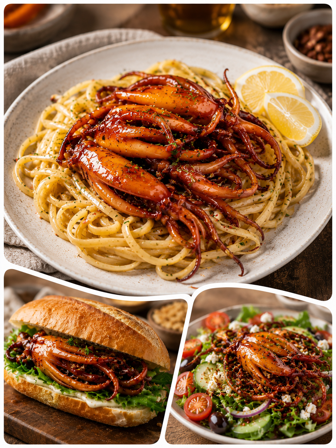 🦑BBQ Roasted Whole Squid Snack – Ready to Eat, Individually Wrapped-Lynn