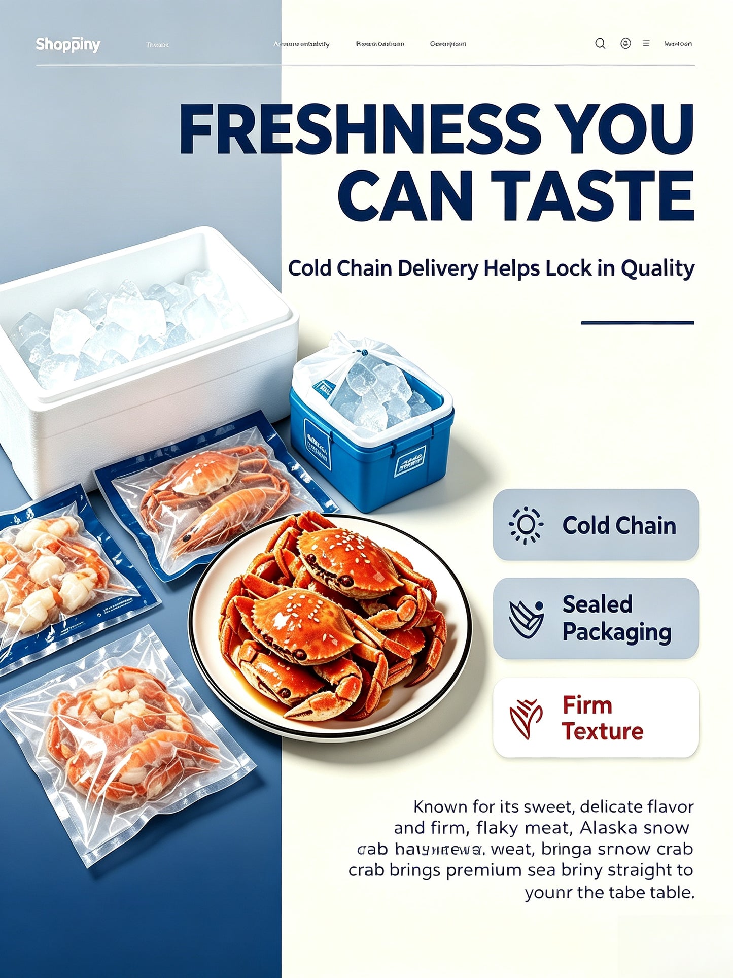 Whole Snow Crab Crunch – Bold, Savory & Seriously Satisfying-Lynn
