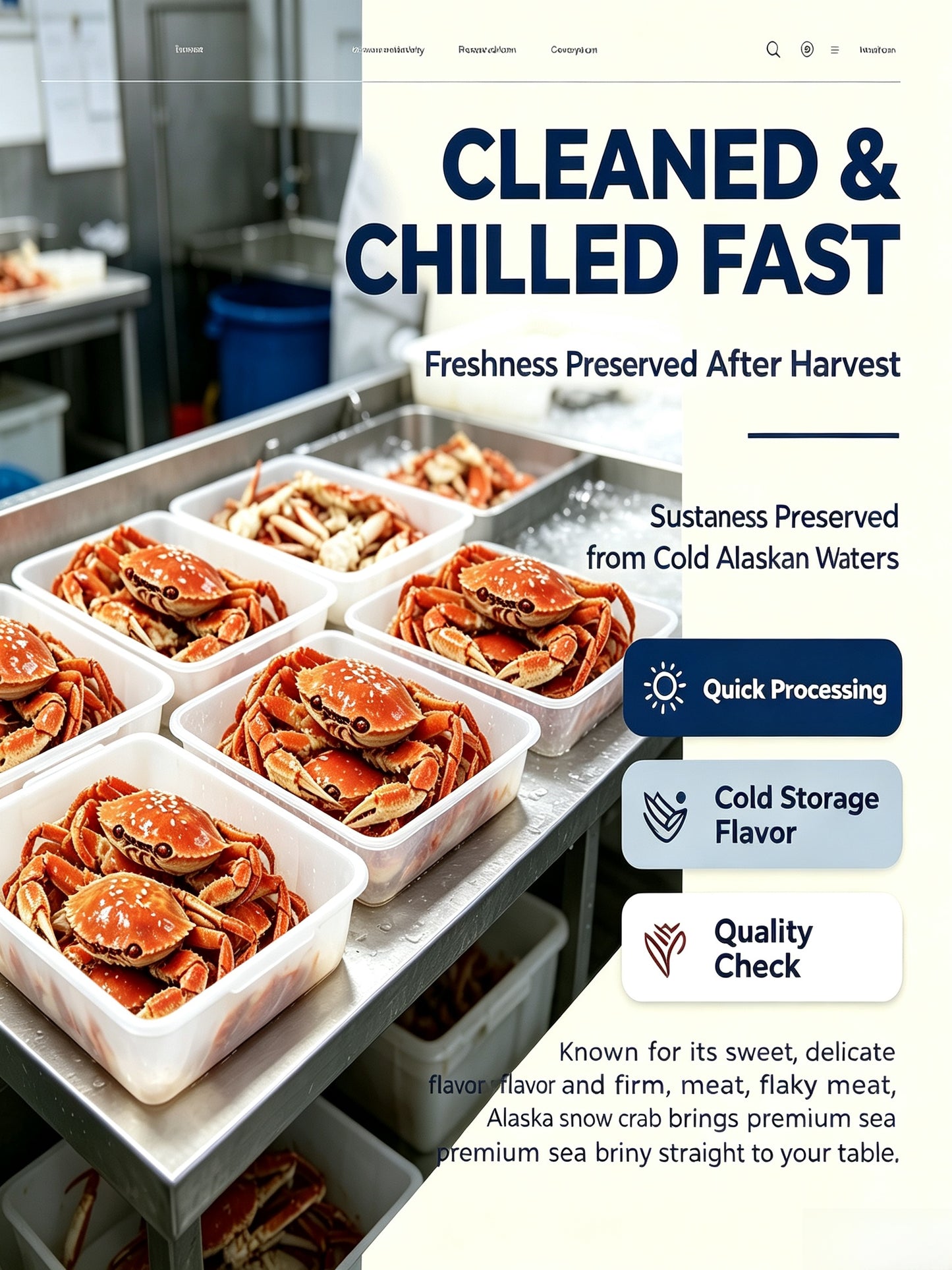Whole Snow Crab Crunch – Bold, Savory & Seriously Satisfying-Lynn