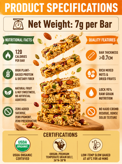 🥚Oat Protein Granola Bars Low Calorie Snack-Lynn