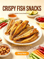 Whole Fish Protein Crisps – Bold, Savory Deep-Sea Crunch-Lynn