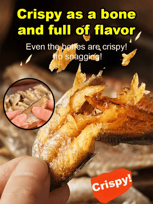 High-protein ready-to-eat deep-sea fish crisps-Lynn