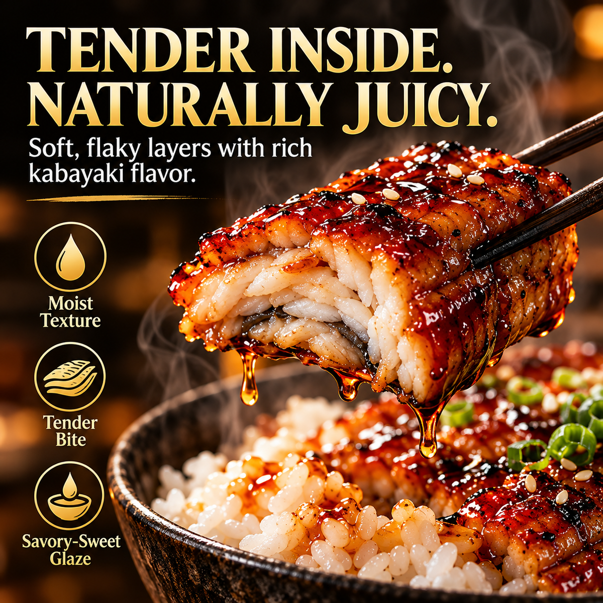 🔥 Grilled Eel with Kabayaki Glaze – Tender, Rich & Seriously Satisfying-IVY