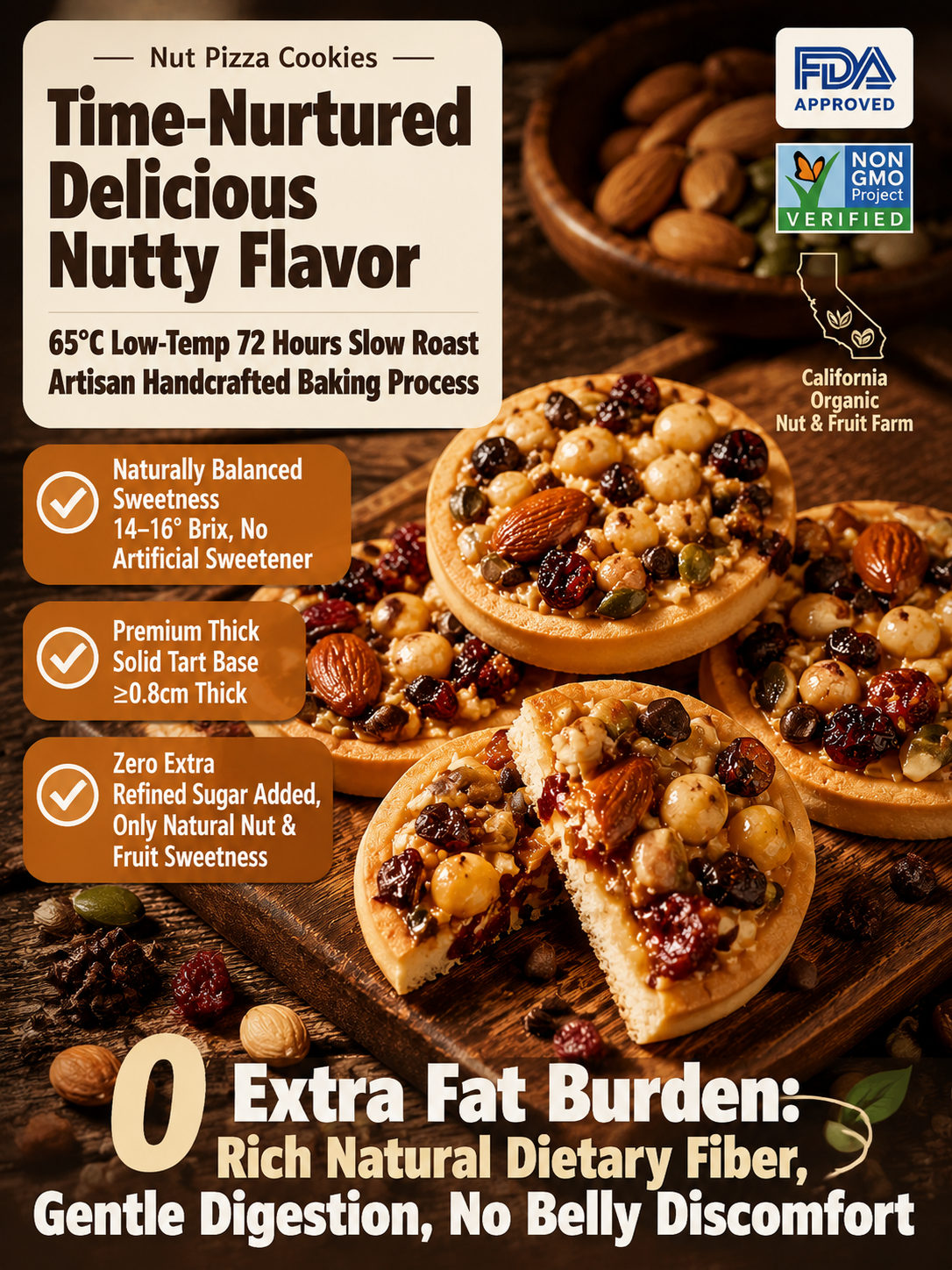 🍪Mixed Nut Cookies Assorted Biscuit Snack Pack-Lynn