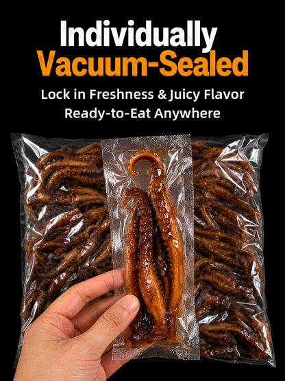 🦑BBQ Roasted Whole Squid Snack – Ready to Eat, Individually Wrapped-Lynn