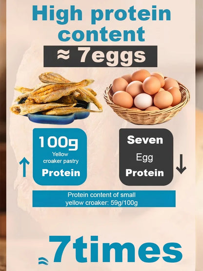 High-protein ready-to-eat deep-sea fish crisps-Lynn