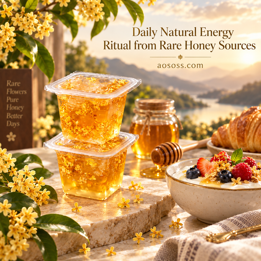 💛Premium Osmanthus Honey  Clean Energy, Naturally Sweet-Lynn