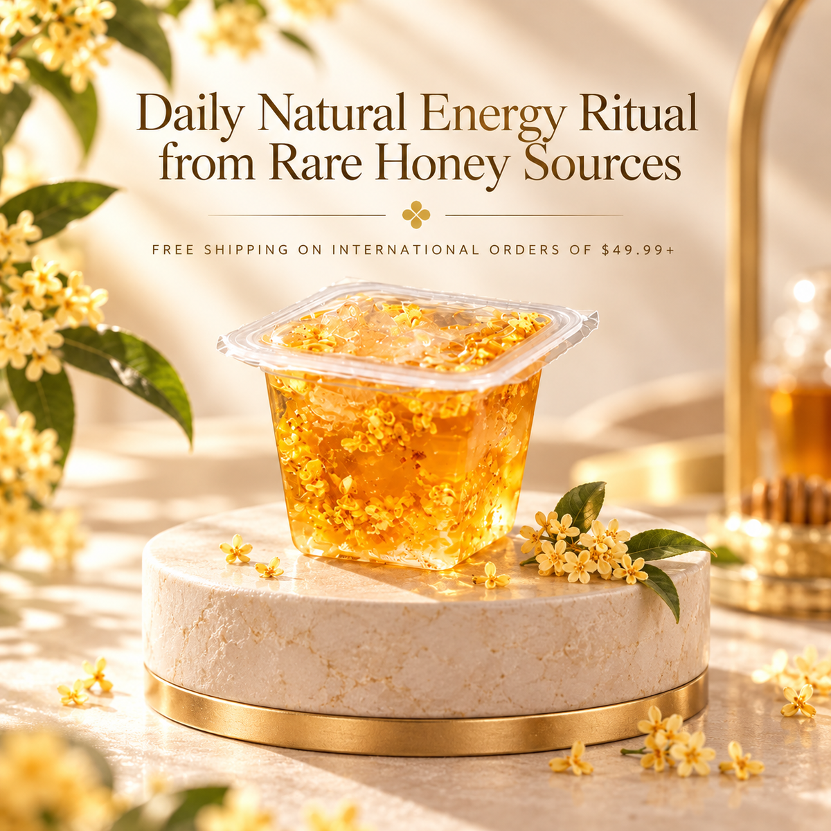💛Premium Osmanthus Honey  Clean Energy, Naturally Sweet-Lynn
