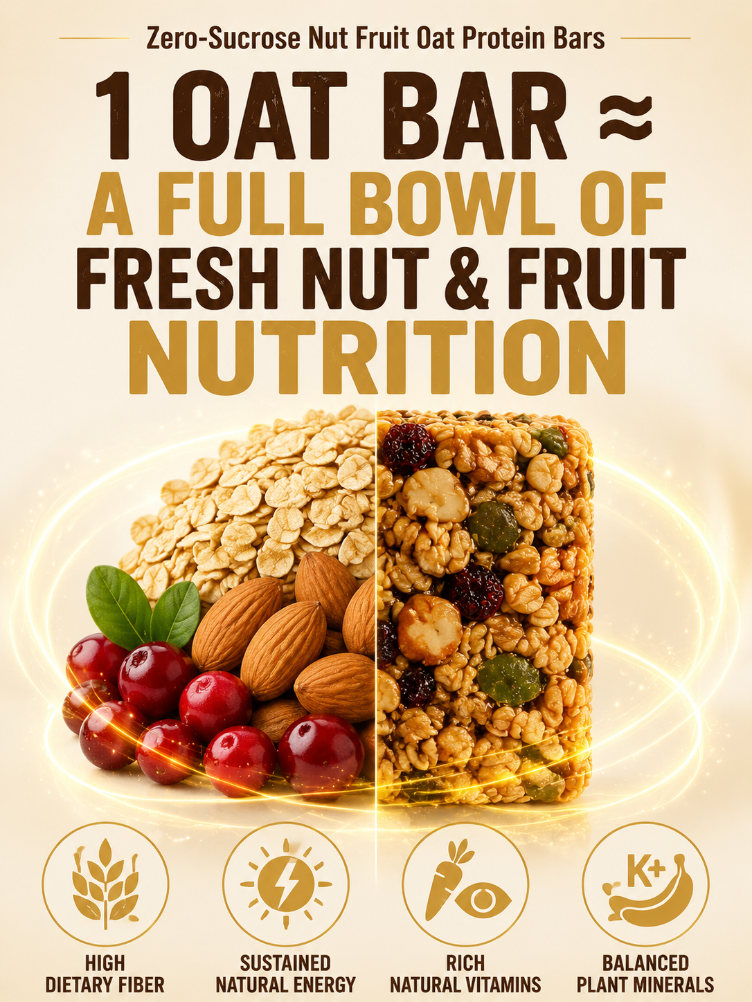 🥚Oat Protein Granola Bars Low Calorie Snack-Lynn