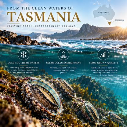 🌊 A Taste of Tasmania – Spicy Whole Abalone-IVY