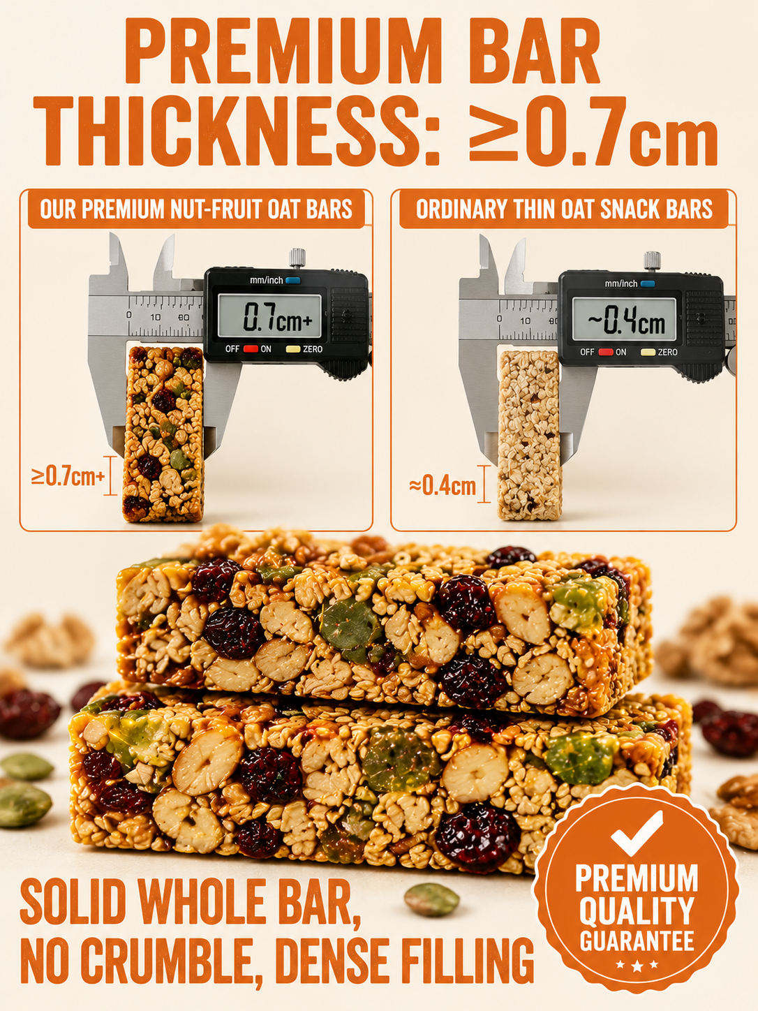 🥚Oat Protein Granola Bars Low Calorie Snack-Lynn