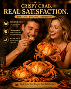 🦀Whole Snow Crab Crunch – Bold, Savory & Seriously Satisfying-Lynn