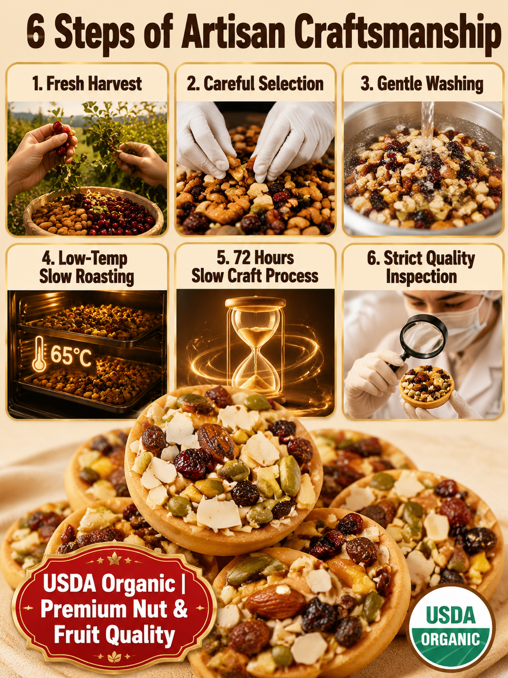 🍪Mixed Nut Cookies Assorted Biscuit Snack Pack-Lynn
