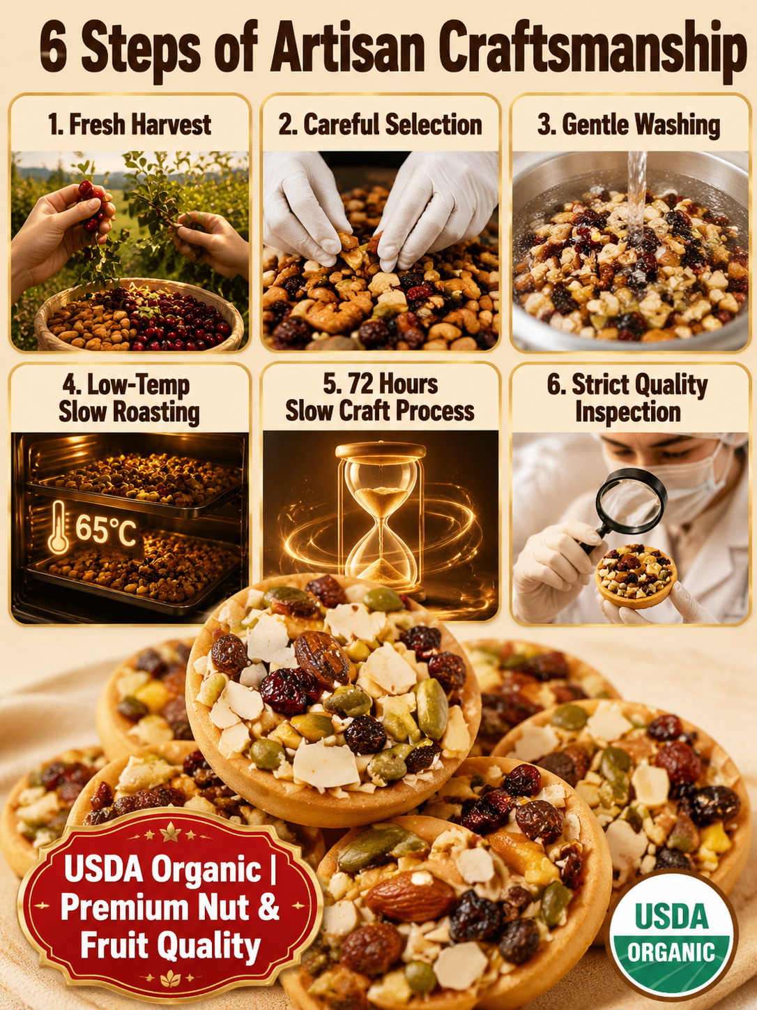 🍪Mixed Nut Cookies Assorted Biscuit Snack Pack-Lynn