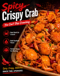 🔥🔥🔥Crispy Snow Crab Snack – Ocean-Fresh Flavor in Every Crunch-Lynn