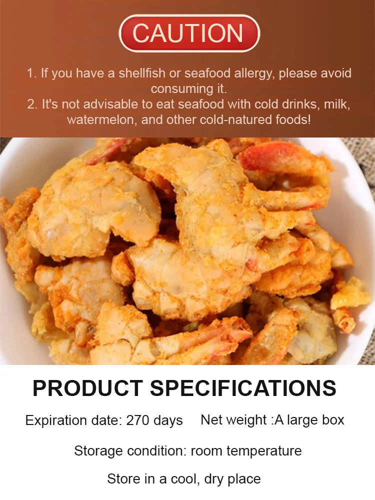 Alaskan Snow Crab Ready-to-EatCrispy Crab-Lynn