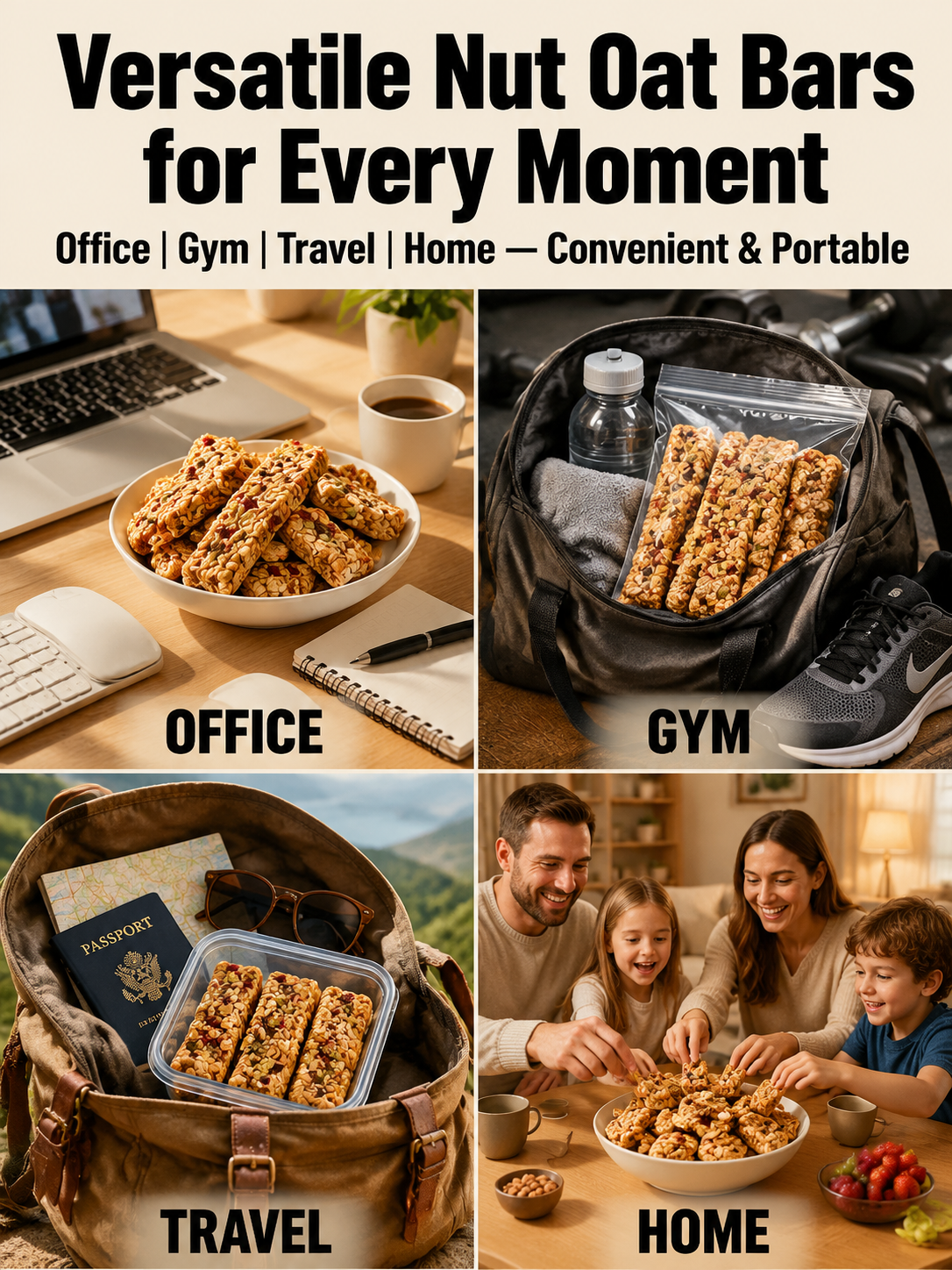🥚Oat Protein Granola Bars Low Calorie Snack-Lynn