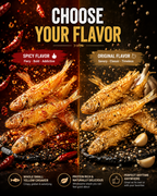 High-protein ready-to-eat deep-sea fish crisps-Lynn