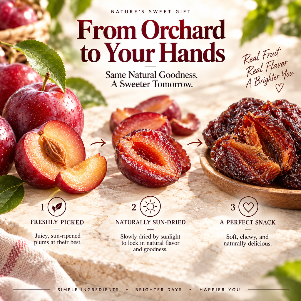 Premium Red Plum Fruit – Naturally Sweet, Tangy & Richly Fruity-IVY