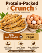 High-protein ready-to-eat deep-sea fish crisps-Lynn