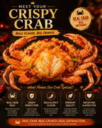 🦀Whole Snow Crab Crunch – Bold, Savory & Seriously Satisfying-Lynn