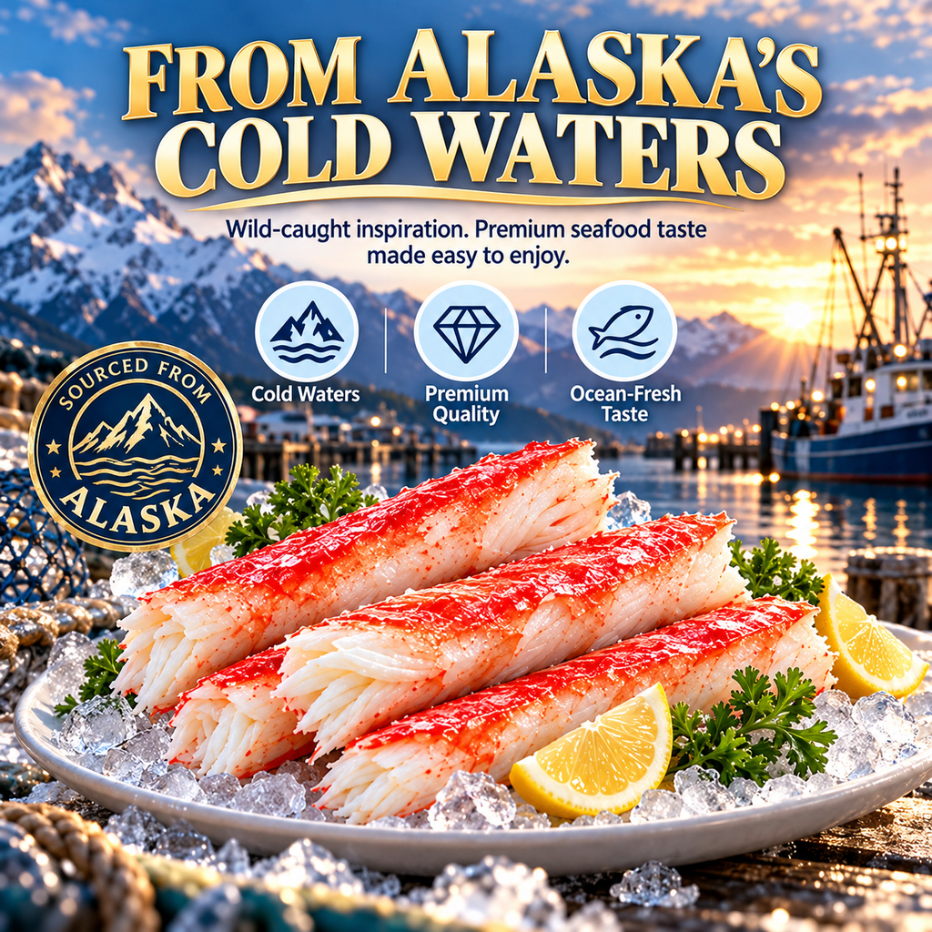 ⭐Premium King Crab Sticks – One Bite and You’ll Understand the Hype-IVY