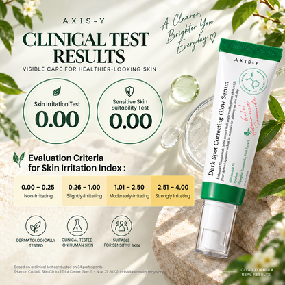 ✨ AXIS-Y Dark Spot Correcting Glow Serum – Fade the Look of Dark Spots & Brighten Uneven Skin Tone-IVY