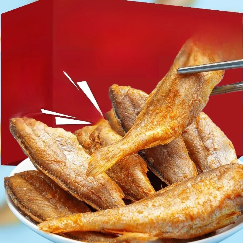 High-protein ready-to-eat deep-sea fish crisps-Lynn
