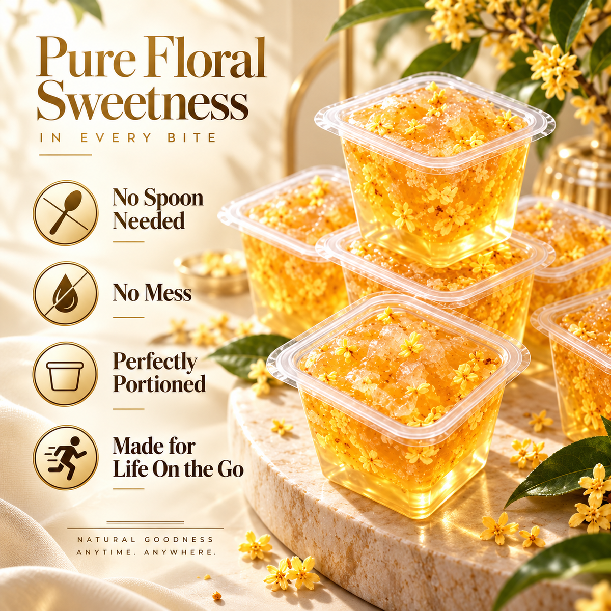 💛Premium Osmanthus Honey  Clean Energy, Naturally Sweet-Lynn